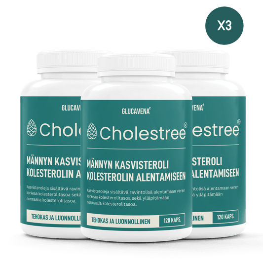 Cholestree, Dreierpack, Pflanzensterin-Kapseln zur Cholesterinsenkung